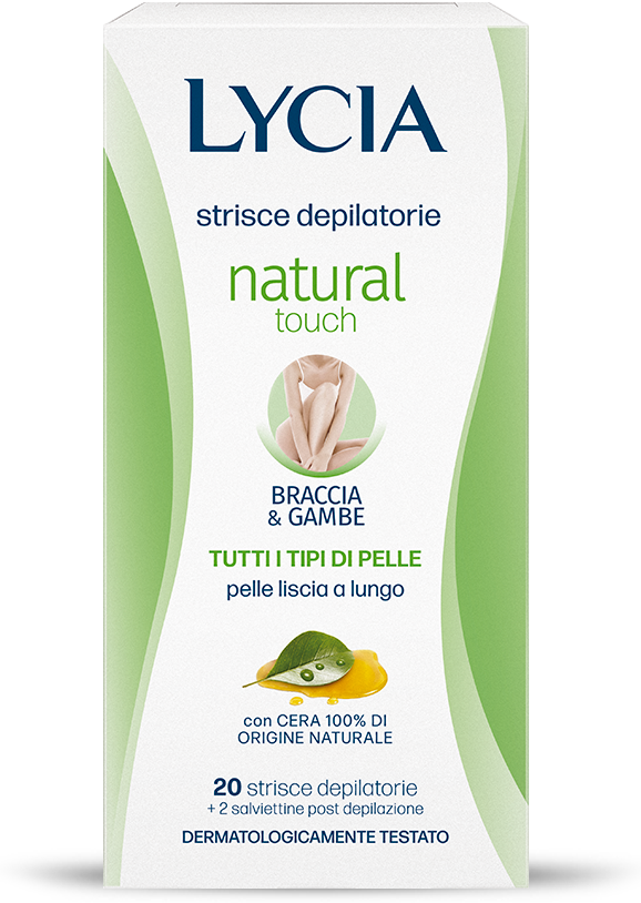 Lycia Perfect Touch Strisce depilatorie per il viso e la pelle normale